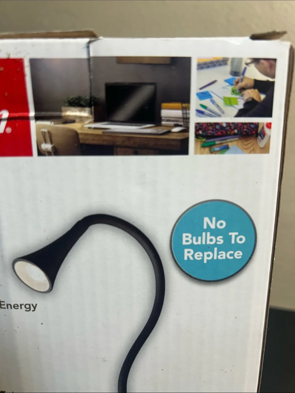 Sunbeam Flexible LED Desk Lamp New in Box.